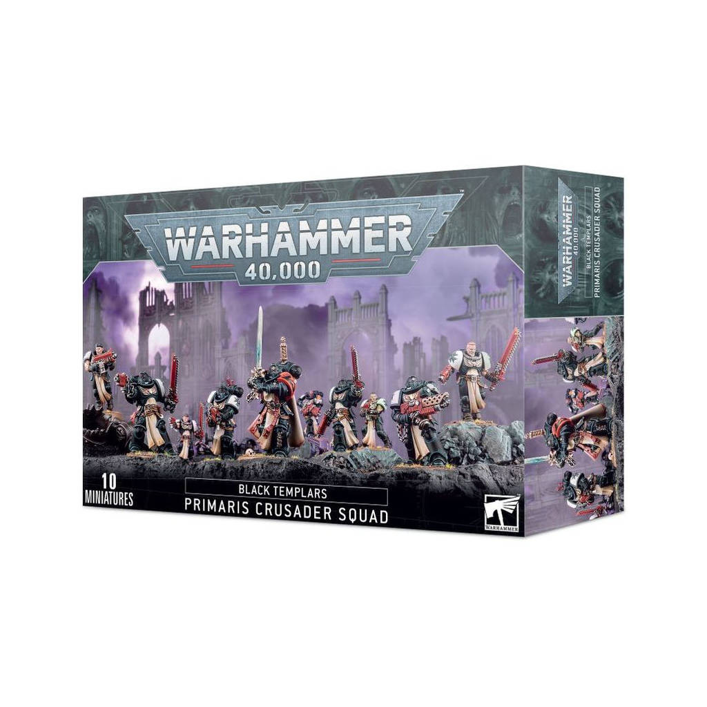 Warhammer 40K : Black Templars - Primaris Crusader Squad