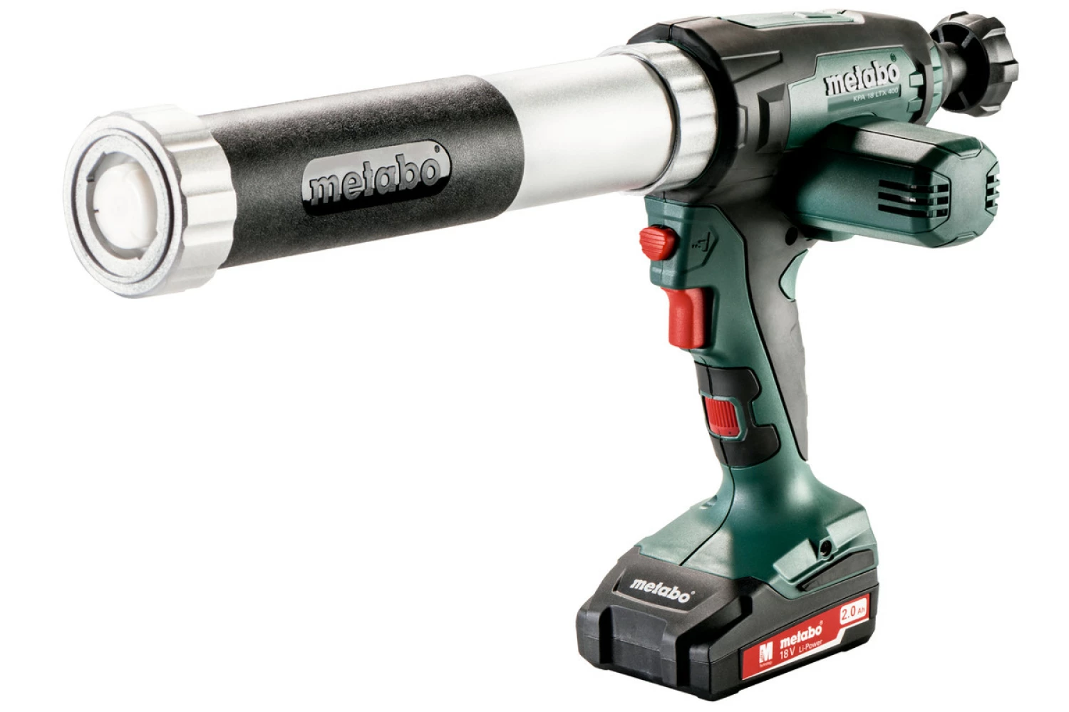 Metabo KPA 18 LTX 400 18V Li-Ion accu Kitspuit set (1x 2.0Ah accu) - 400mm