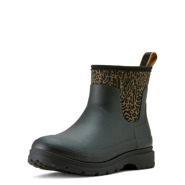 Regenlaarzen Ariat Kelmarsh Shortie Zwart-bruin