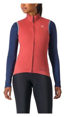 Gilet Sans Manches Femme Castelli Perfetto Ros 2 Rouge