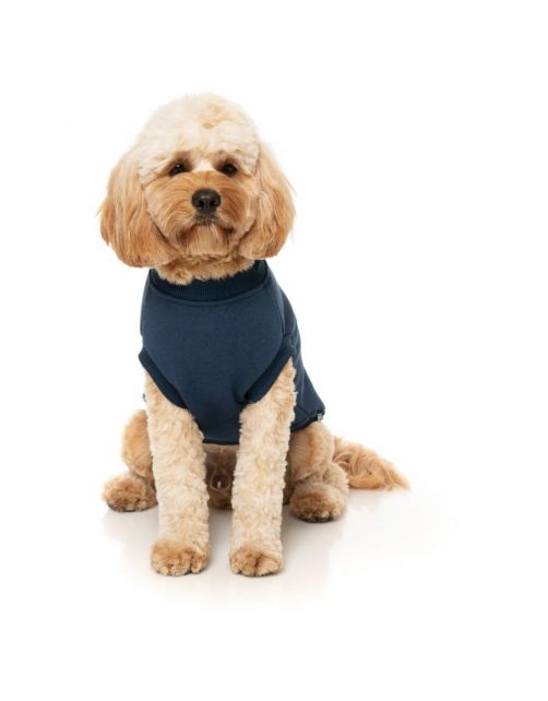Fuzzyard Zoomies Hoodie Navy - Hondenkleding