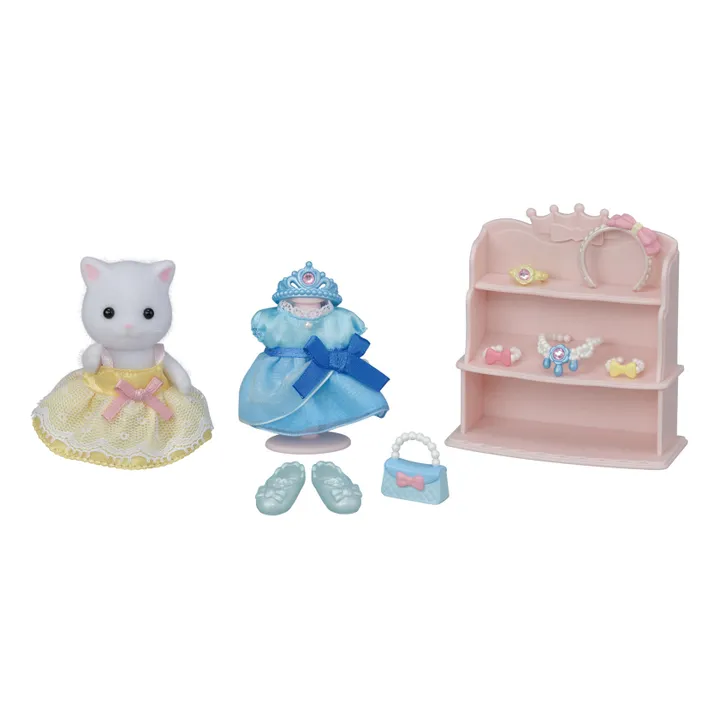 Sylvanian Families La Fille chat persan et sa panoplie de princesse