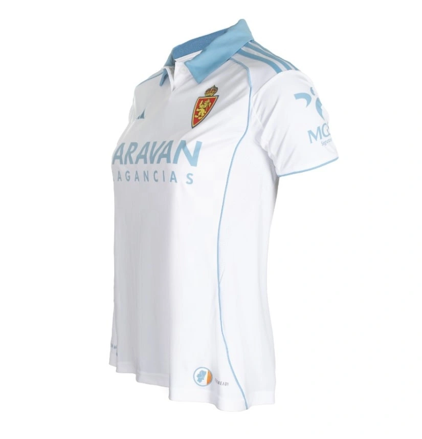 Camisola adidas Real Zaragoza Primeiro Equipamento 2025-2026 Mulher