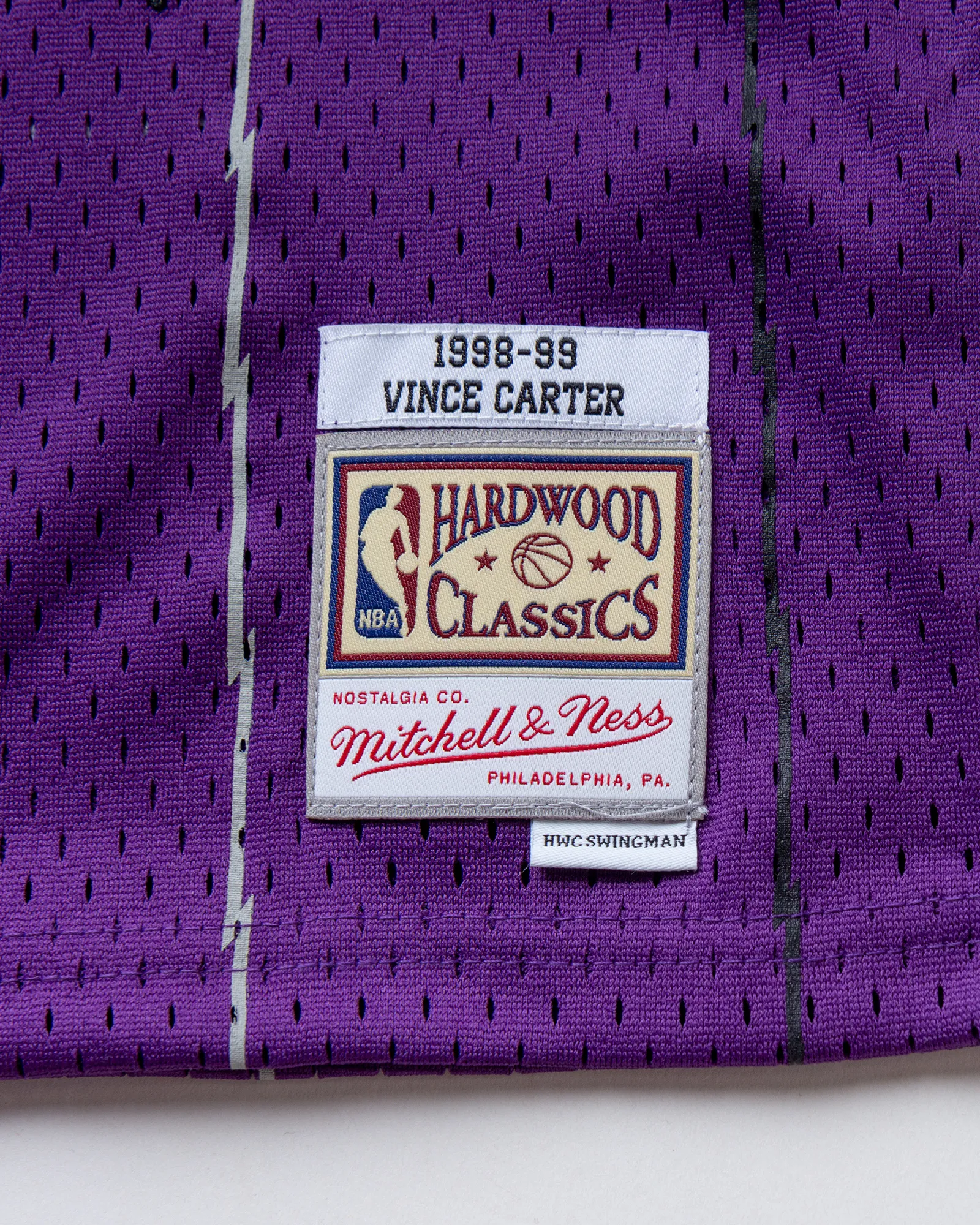 Mitchell & Ness NBA SWINGMAN JERSEY TORONTO RAPTORS ROAD 1998-99 VINCE CARTER #15