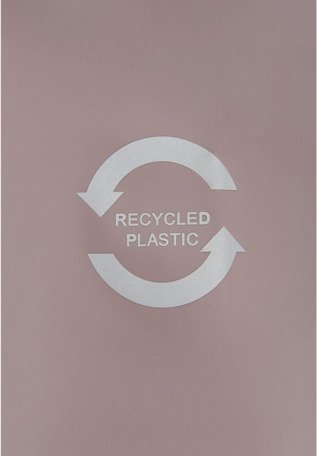 Mikk-Line PU Rain w. Susp. Recycled Lyserød