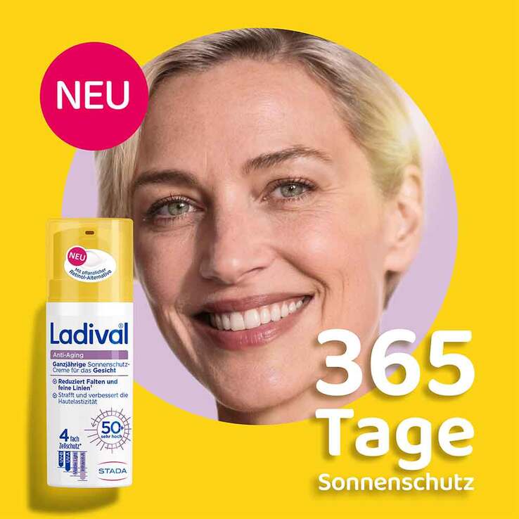 Ladival Anti-Aging Sonnenschutz-Creme LSF 50 + , 50 ml