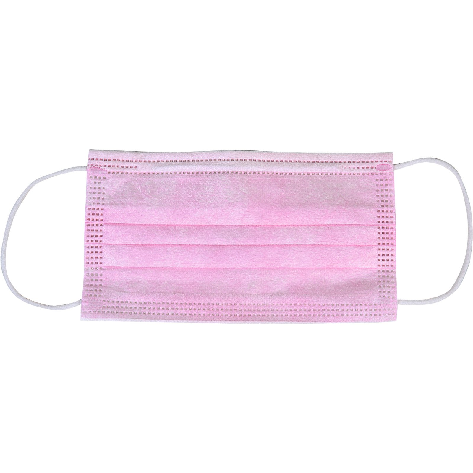 Hygienemasken 3-lagig pink 10 Stück