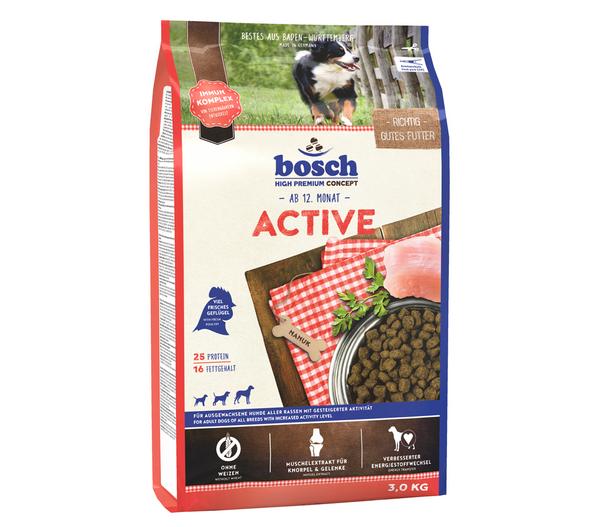 bosch Trockenfutter für Hunde Active