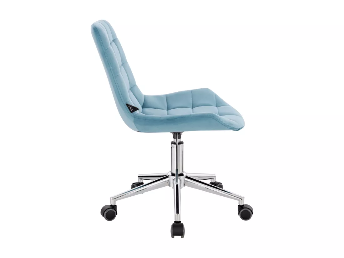 Chaise de bureau MICKY pour enfants réglable en hauteur Bleu pastel