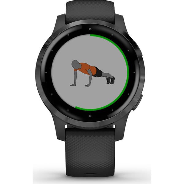 SFS195_Cardio et GPS GARMIN VIVOACTIVE 4S BLACK/SLATE