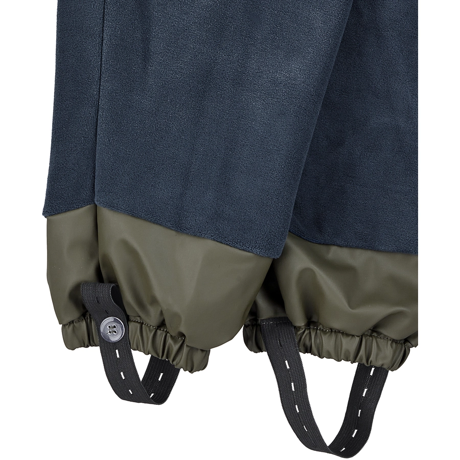 Sterntaler Regenträgerhose gefüttert dunkelgrün