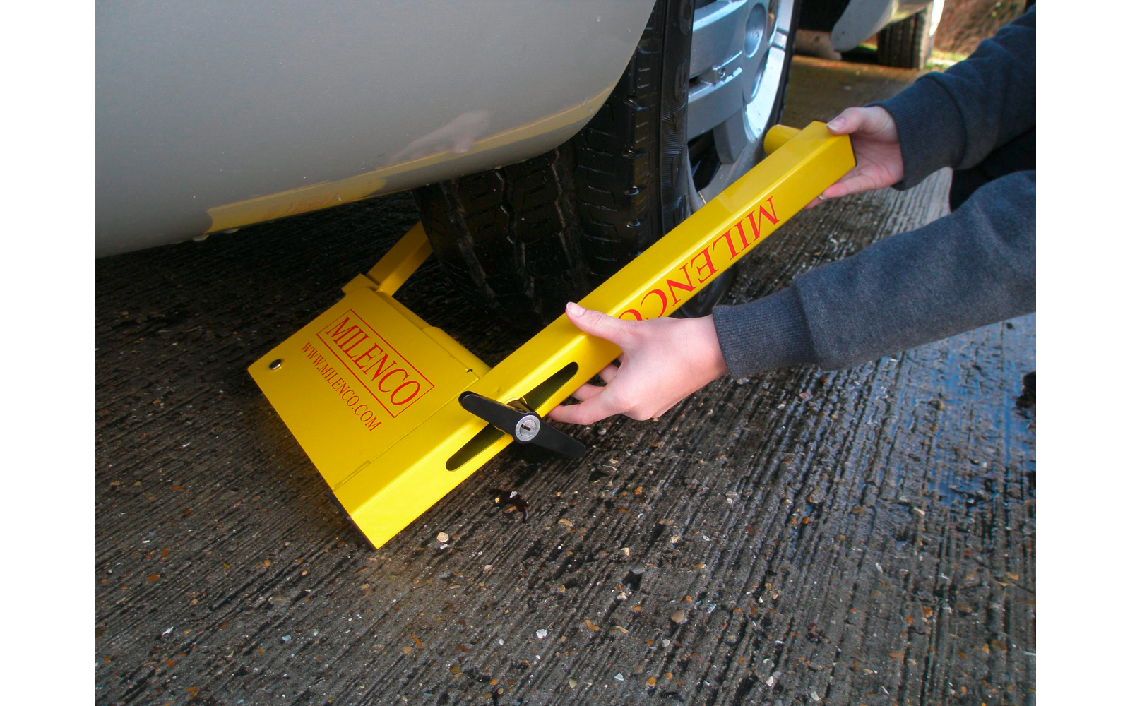 Milenco Radklemme Compact Wheelclamp