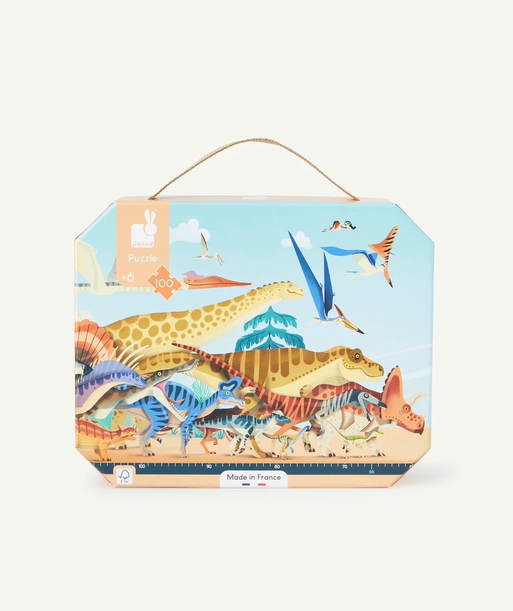 JANODPUZZLE PANORAMIQUE DINOSAURES
