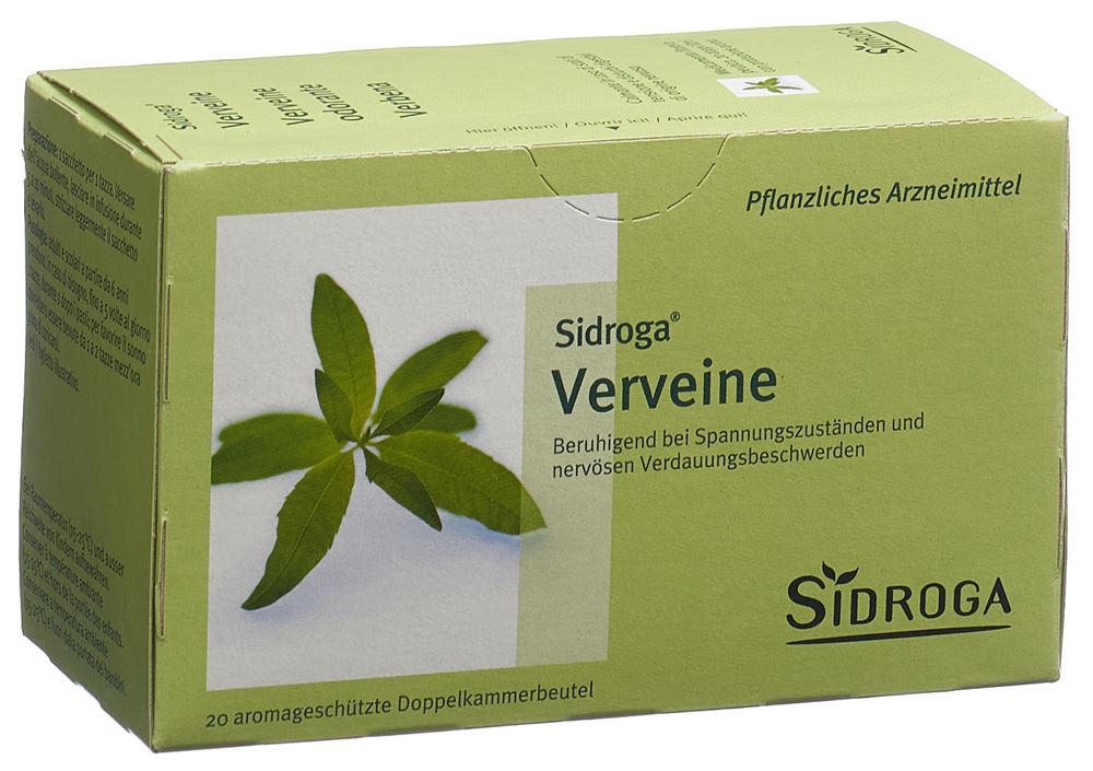 Sidroga Verveine<br>20 × 1 g, Beutel, Arzneitee im Beutel