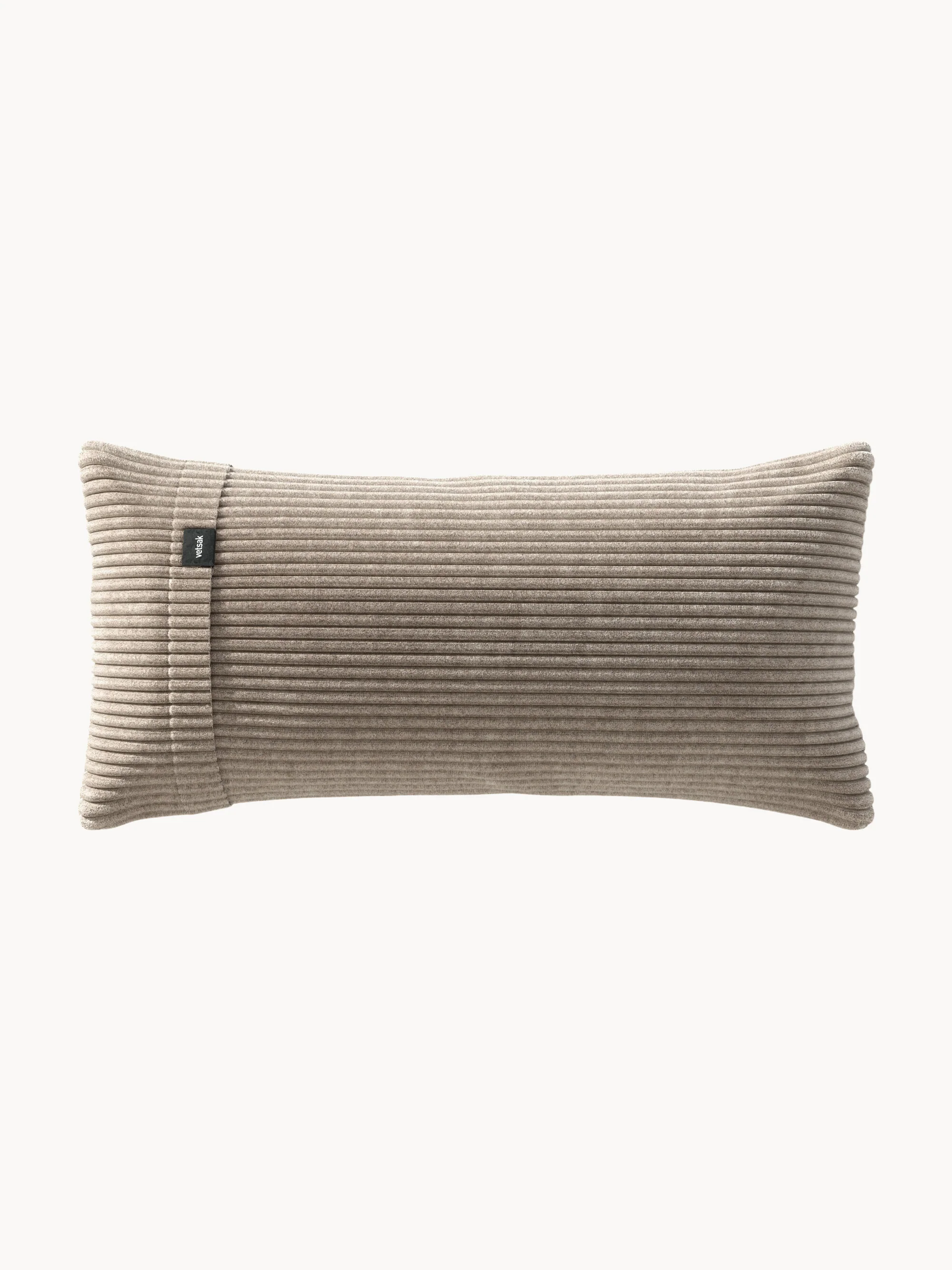 Corduroy bankkussen Vetsak, 30 x 60 cm