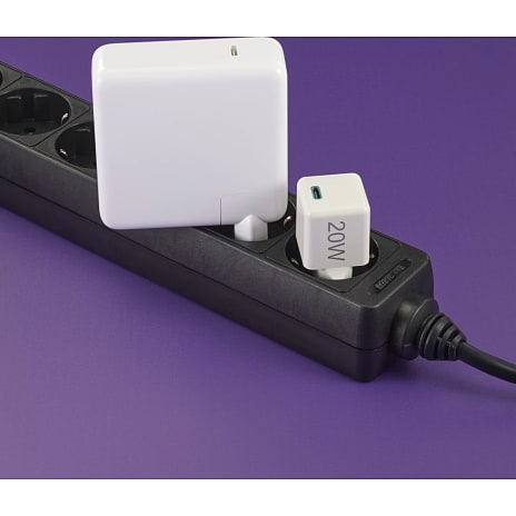 HAMA hurtigoplader 20 W - hvid