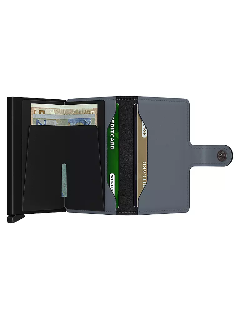 SECRID Geldbörse - Miniwallet Matte Mini Night Blue dunkelblau