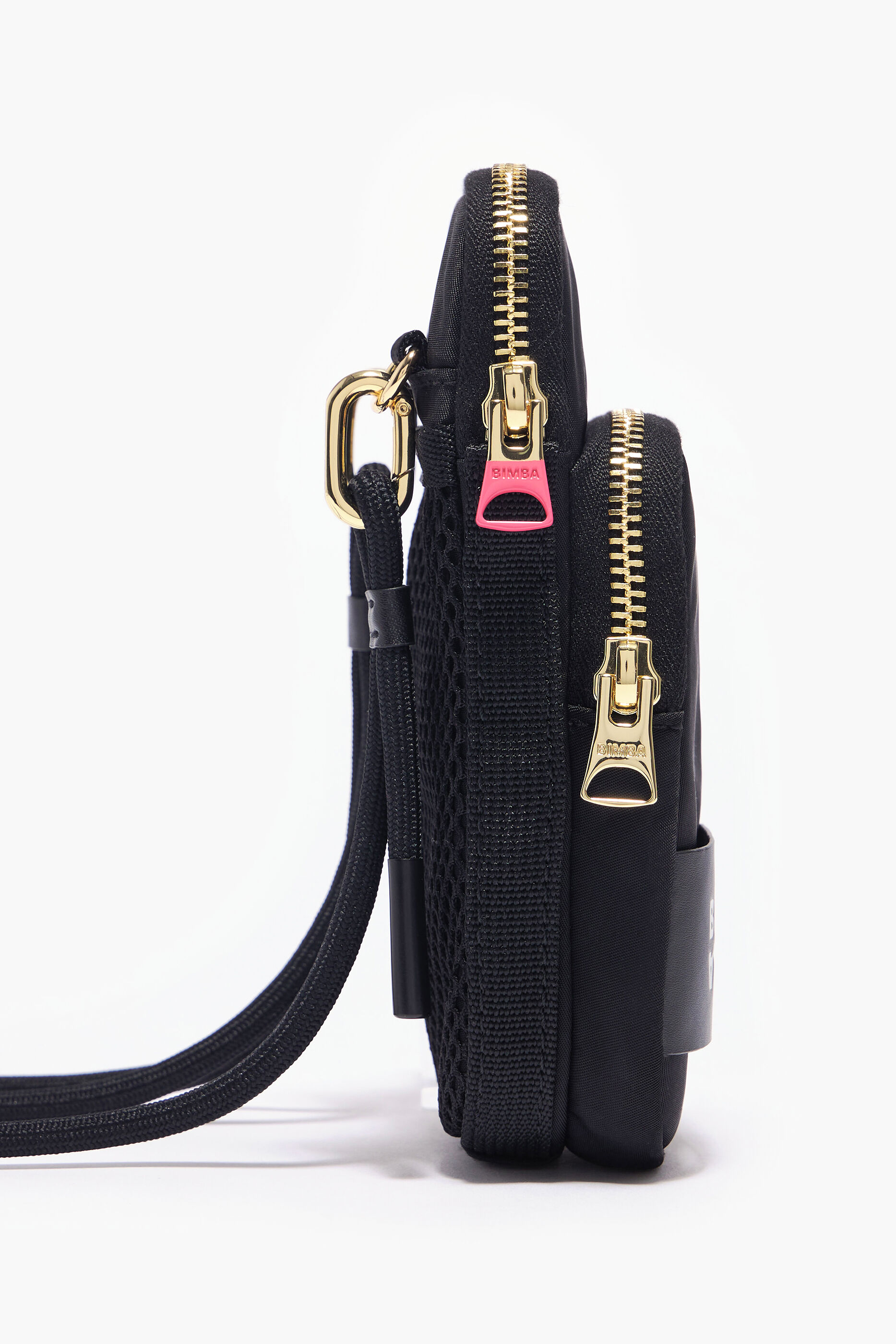 Bolsa pequena de náilon preta