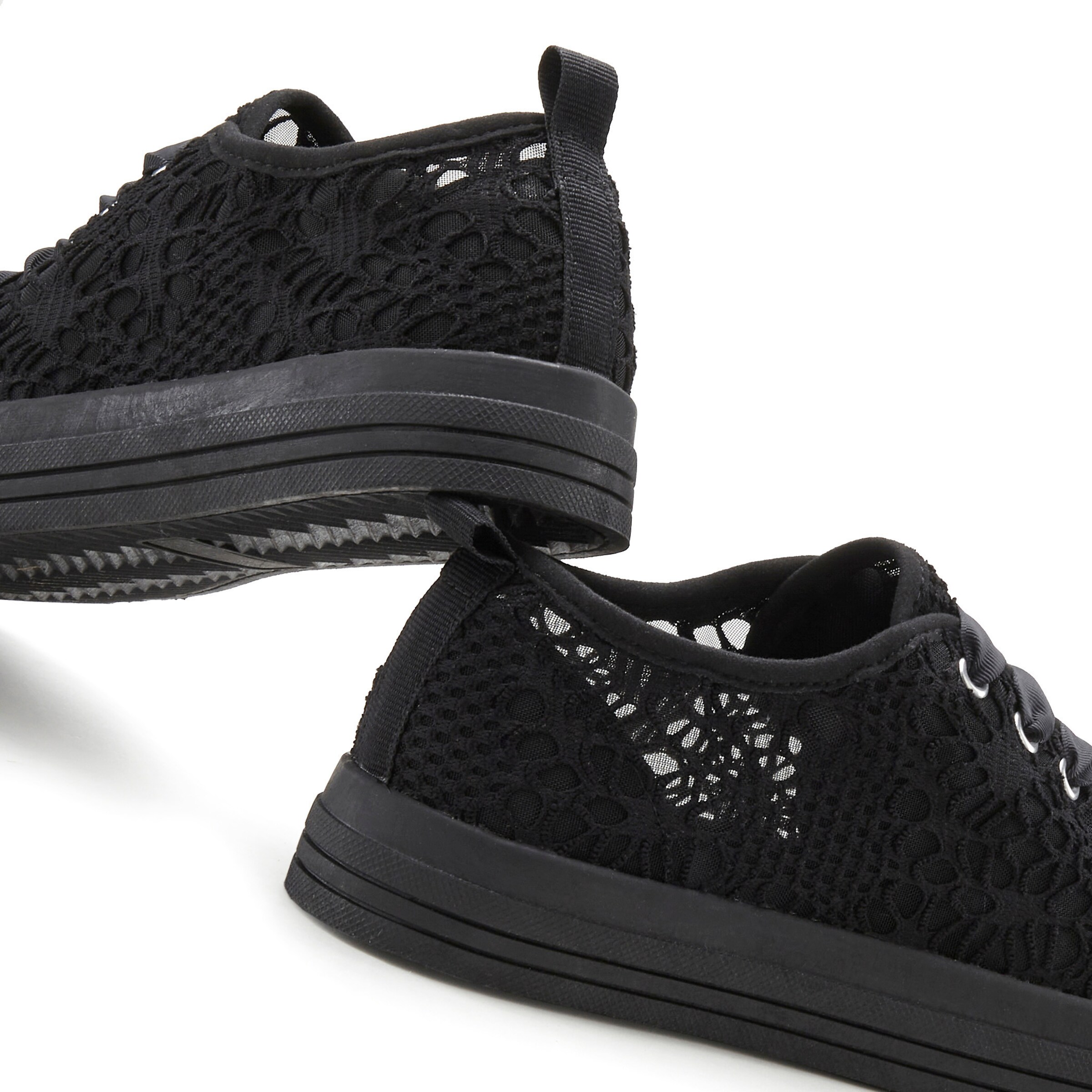 LASCANA Sneaker in schwarz