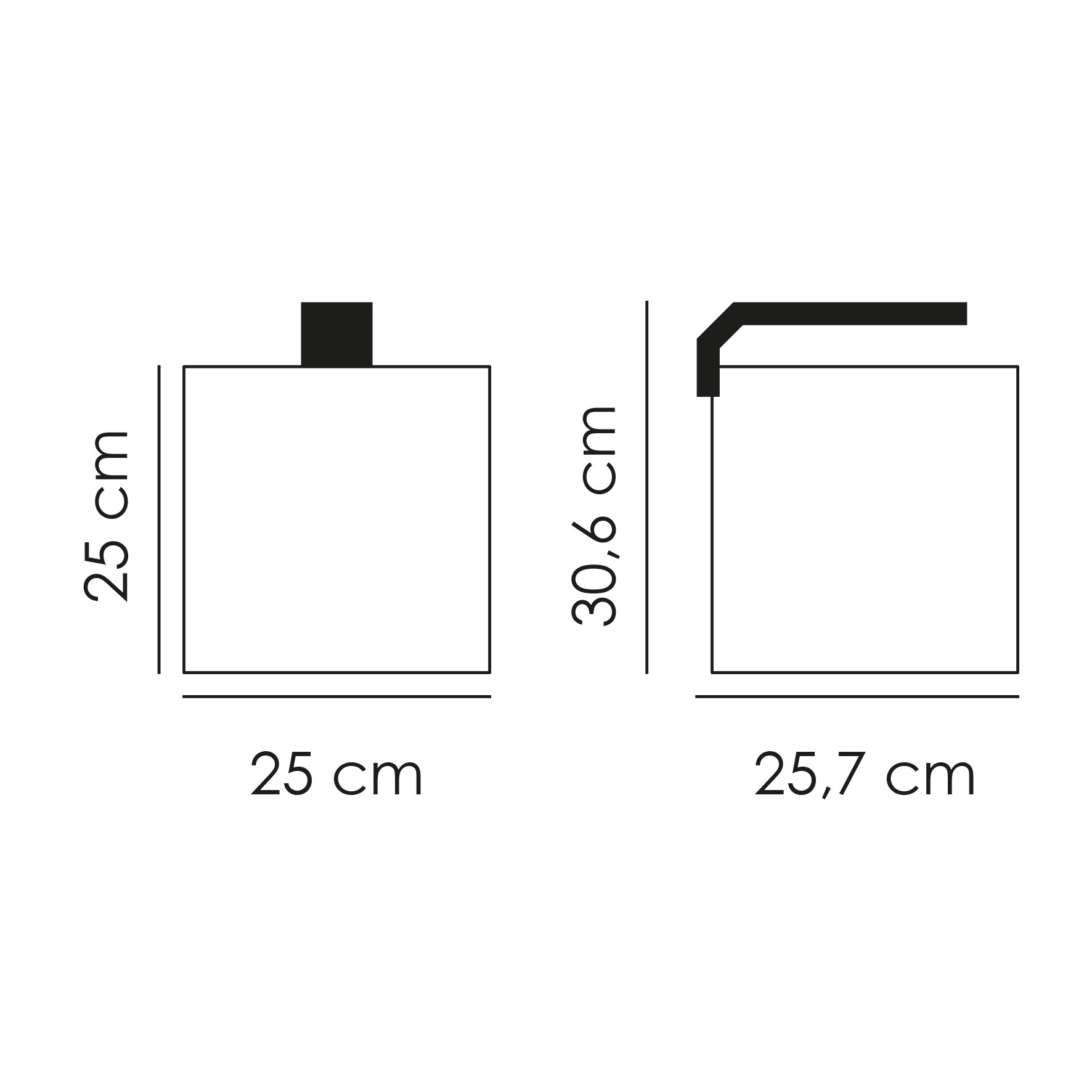 Aquário Cube Aqua LED, 15L, com iluminação LED, sistema de filtragem de alto desempenho, tampa e acessórios inclusos. Cor preta.
