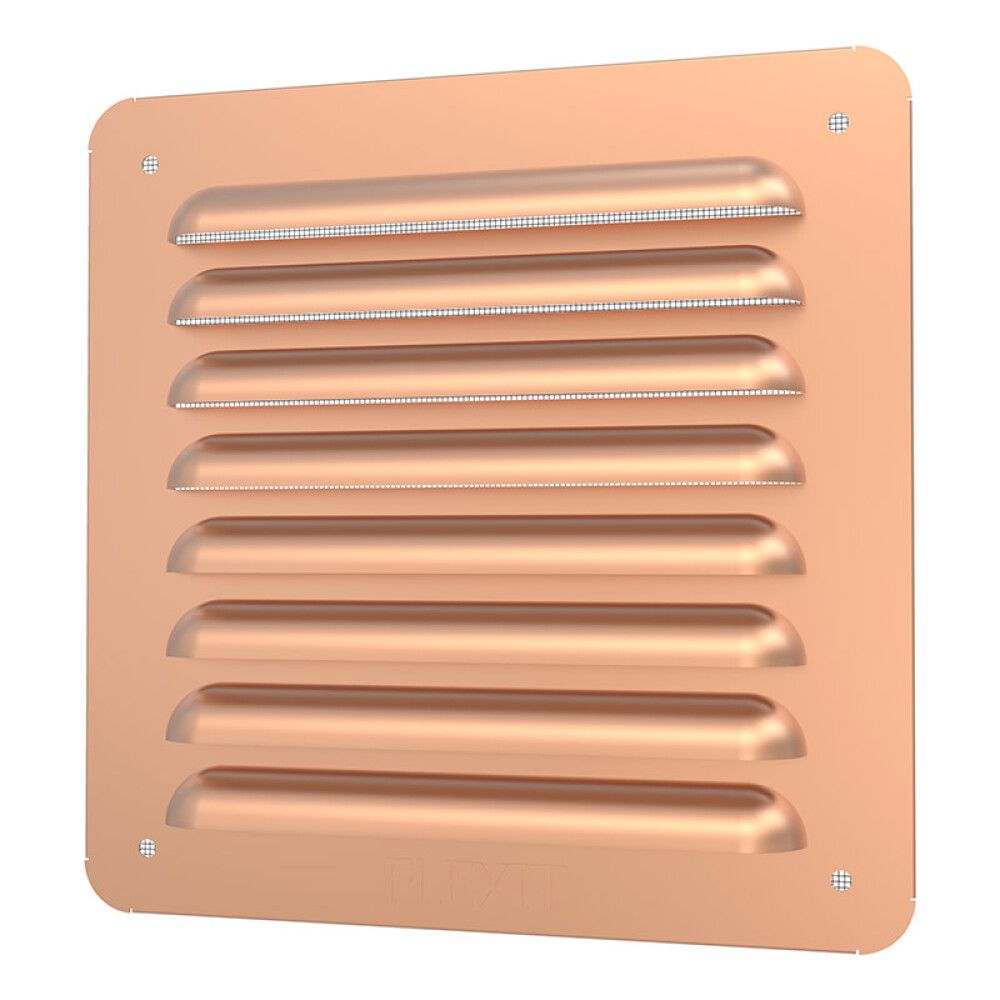 VENTILASJONSRIST FLEXIT FLAT KOBBER 155X155 MM