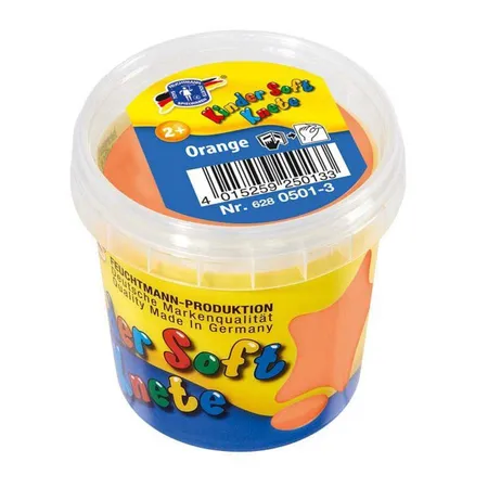 Feuchtmann Kinder Soft Knete orange, 150 g
