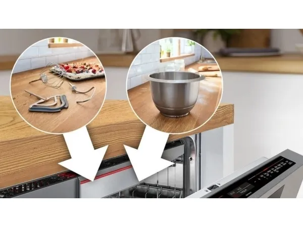 Bosch MUM5 MUM5X720 - Køkkenmaskine - 1000 W - dybrød/sølv