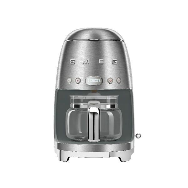 Machine à café Filtre chrome 1050 W DCF02SSEU Smeg
