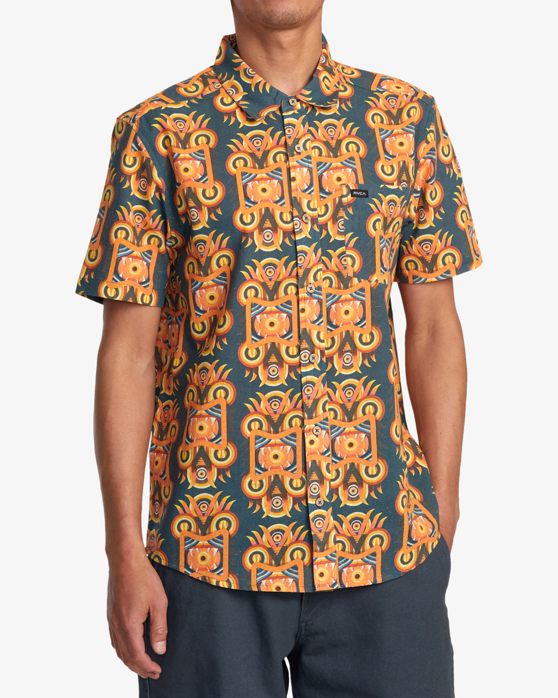 Rvca Redondo SS Cool Blue