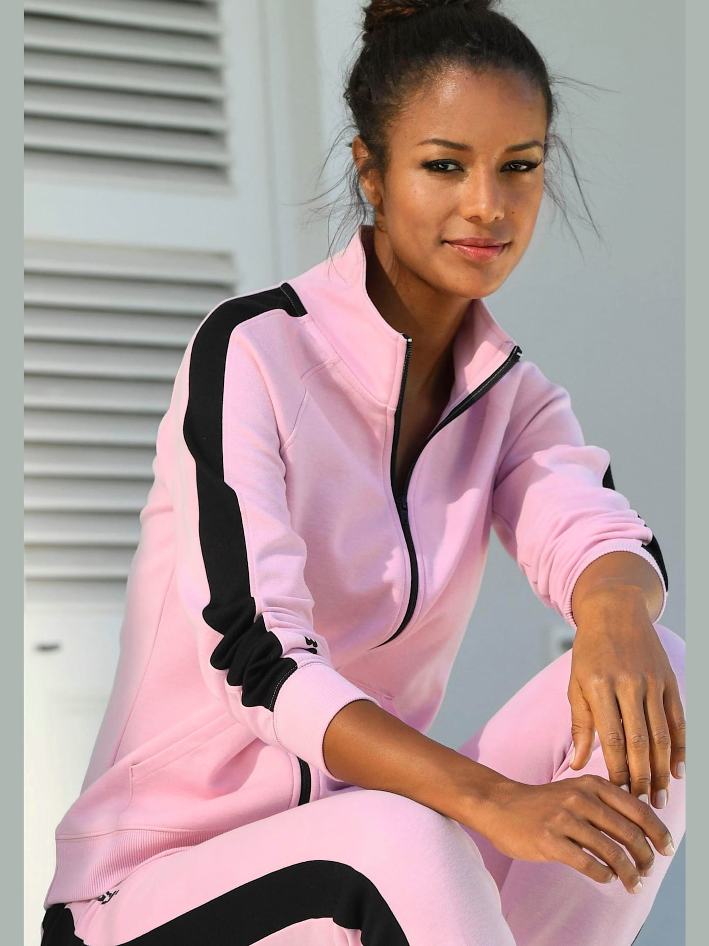 Veste sweat veste d'intérieur sportive à glissière