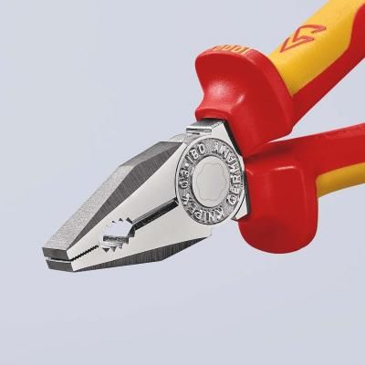 Knipex 0306180 Kombi-tang verchroomd/comfort VDE 180mm