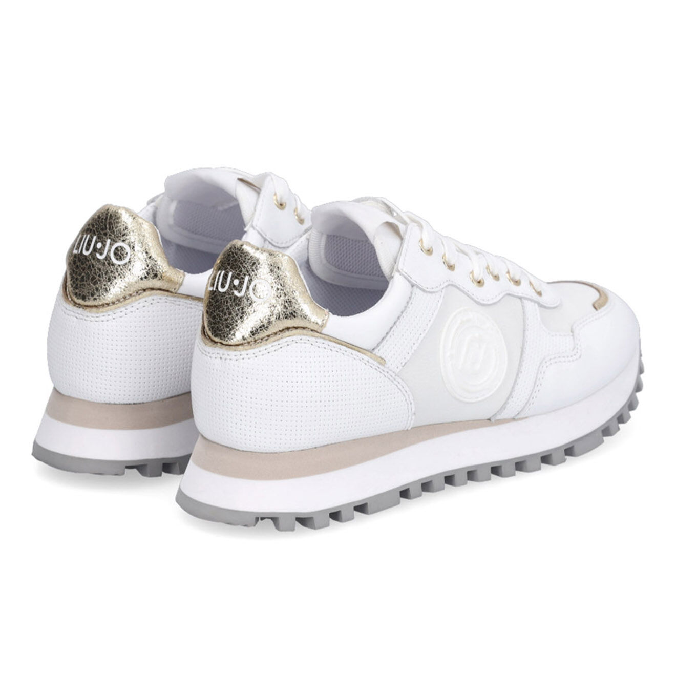Liu-Jo Sneakers en Cuir Apolline blanches