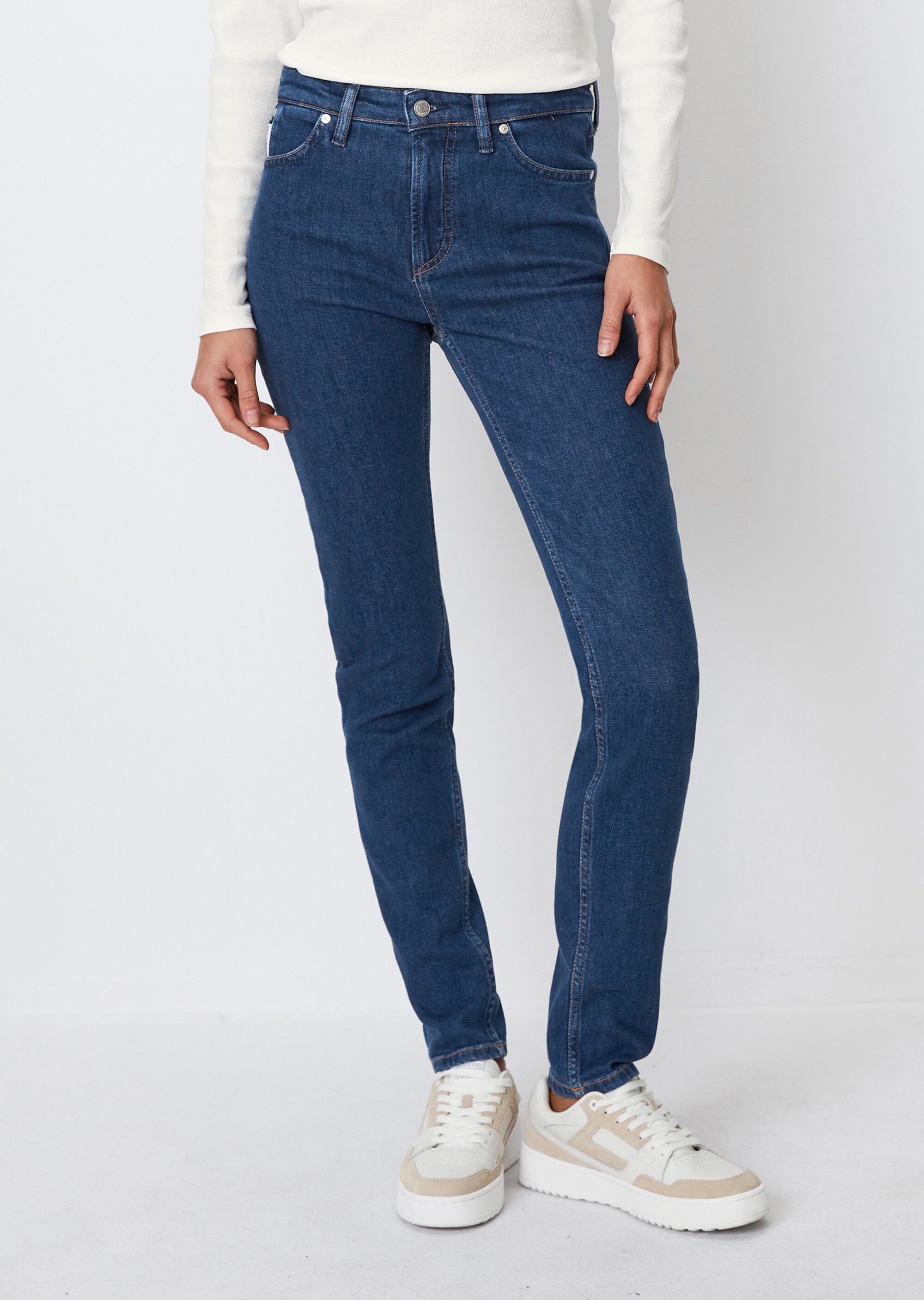 Jeans Modell KAJ skinny high waistaus stretchigem Organic Cotton-Mix