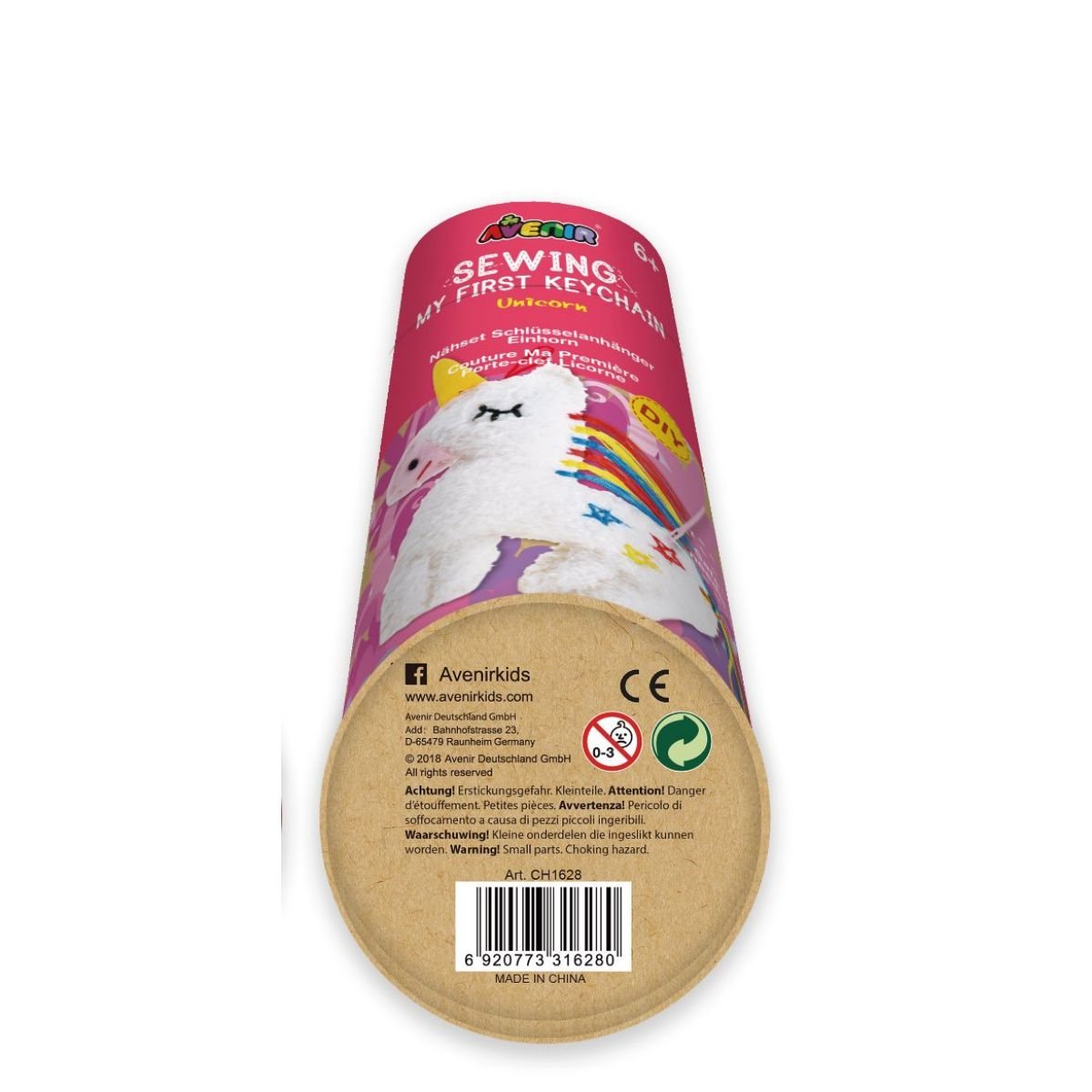 Unicorn Sewing Keychain