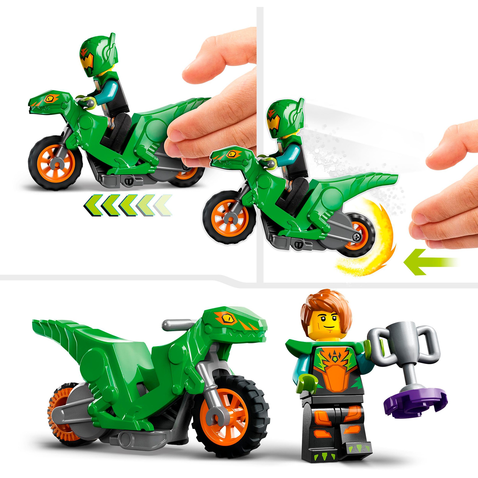 LEGO Konstruktionsspielzeug City Sturzflug-Challenge