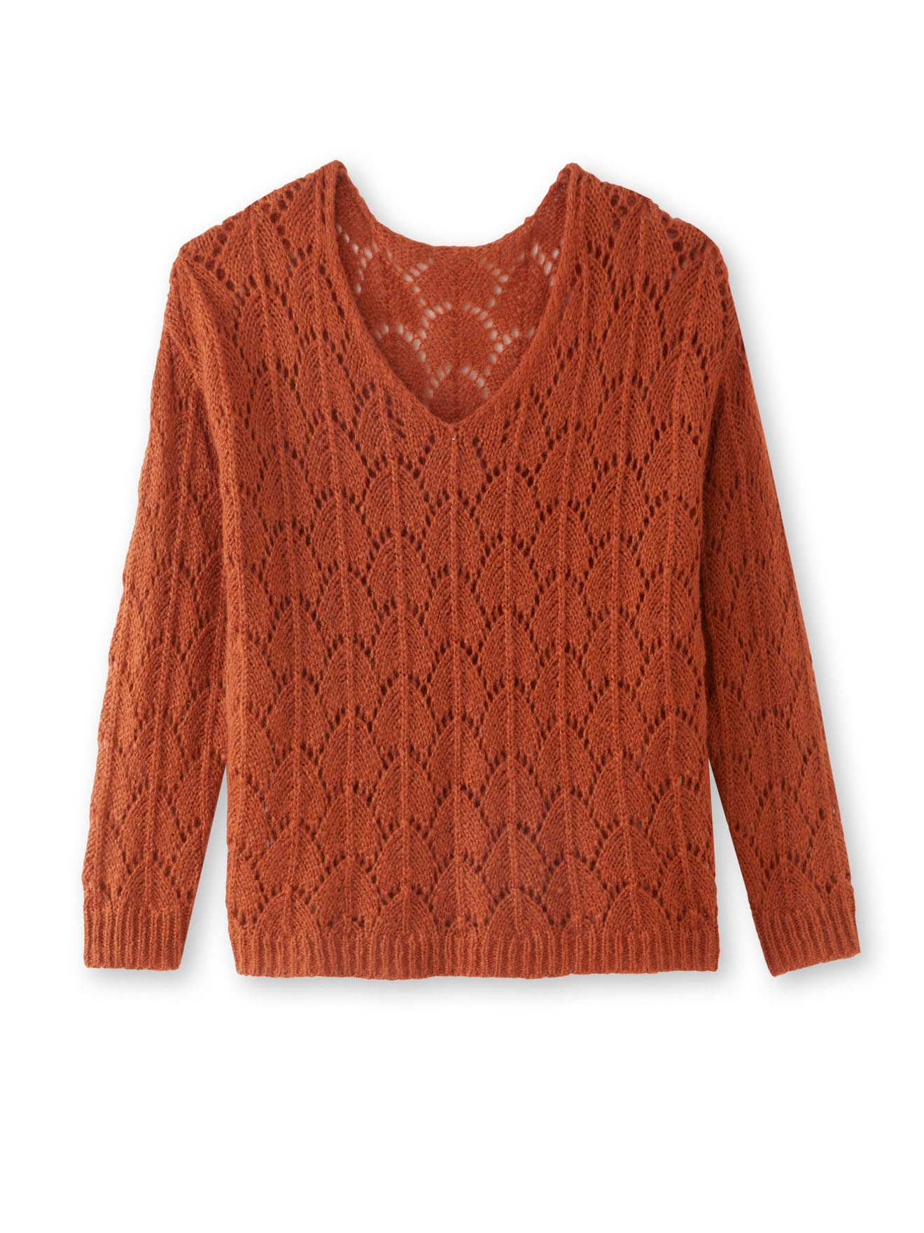 Pull avec mohair et laine