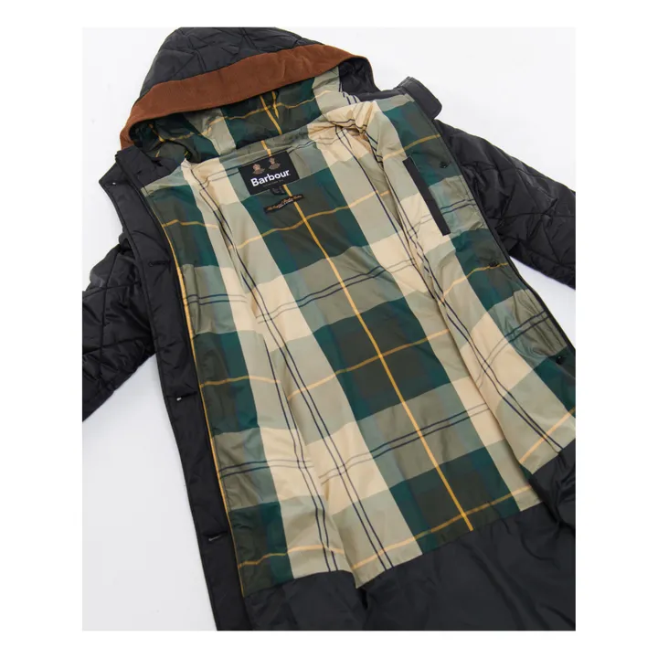 Barbour Parka Matelassée Mickley | Noir