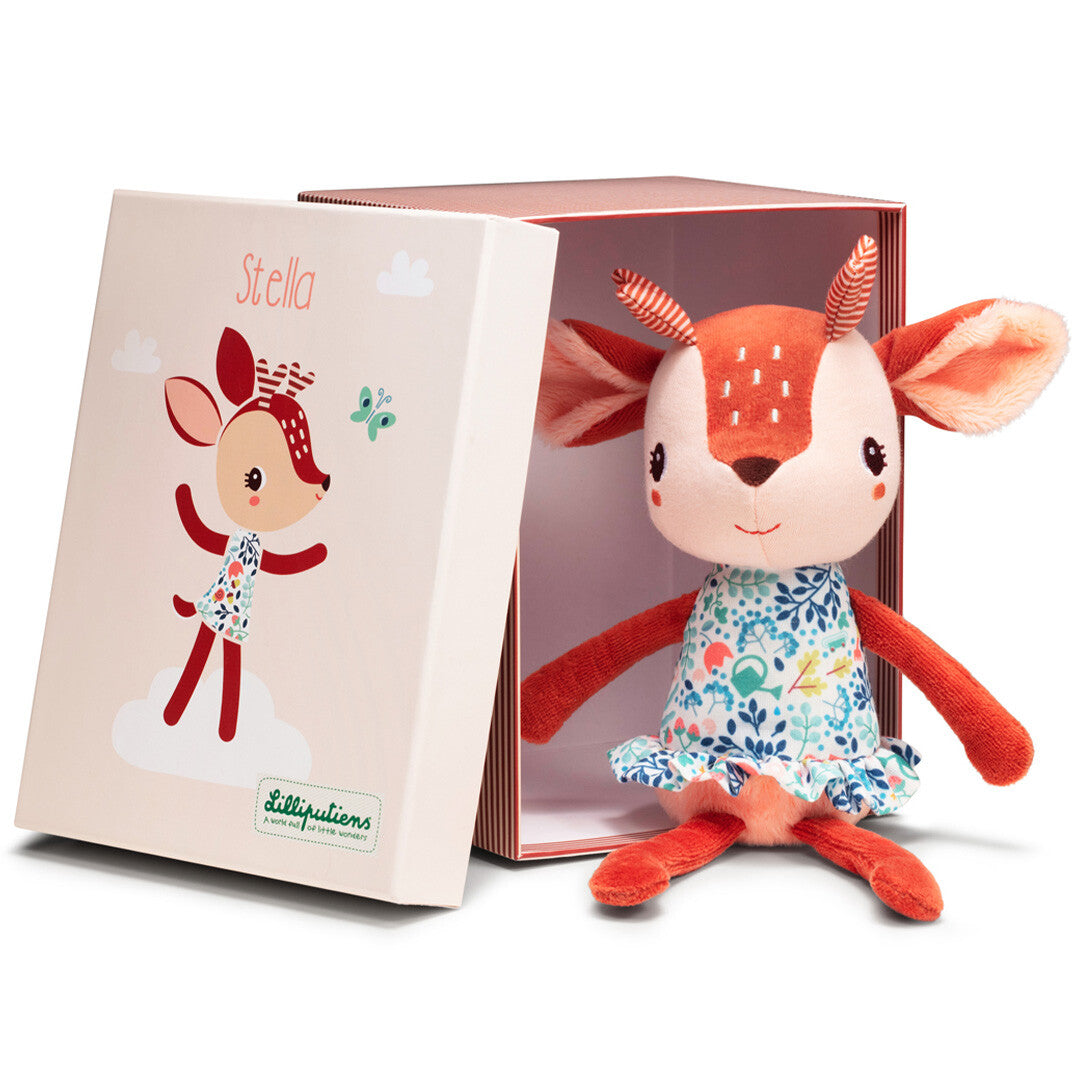 Lilliputiens knuffel in geschenkdoos - stella