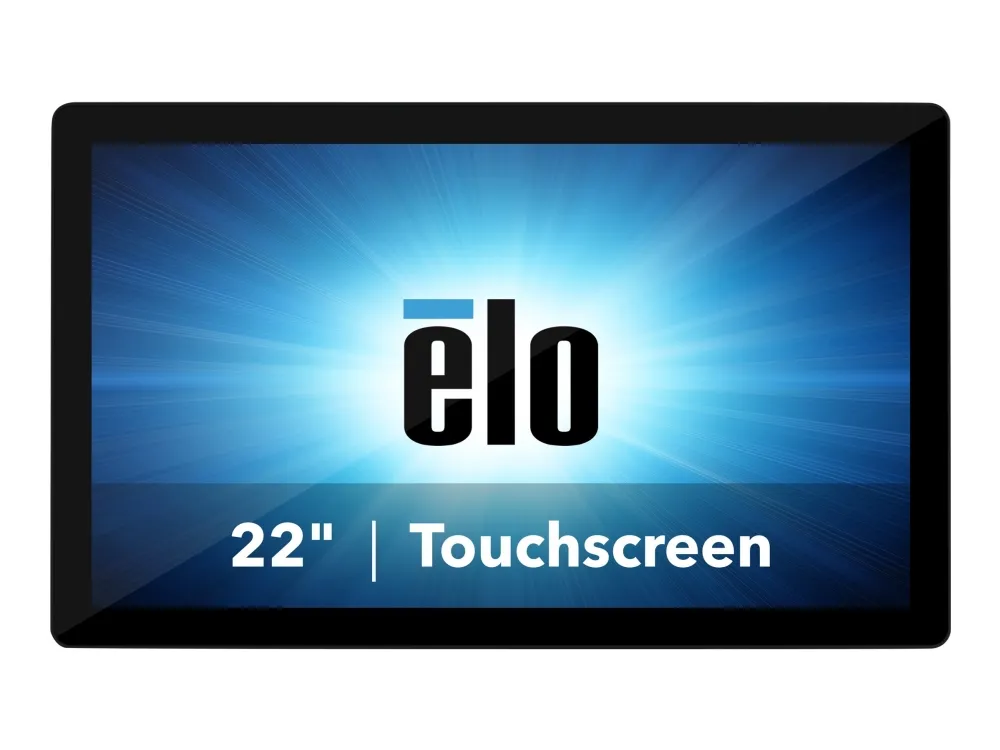 Elo I-Series 2.0 - Alt-i-én - Core i5 8500T / op til 3.5 GHz - vPro - RAM 8 GB - SSD 128 GB - UHD Graphics 630 - Gigabit Ethernet - 802.11a/b/g/n/ac, Bluetooth 5.0 - Windows 10 - skærm: LED 21.5