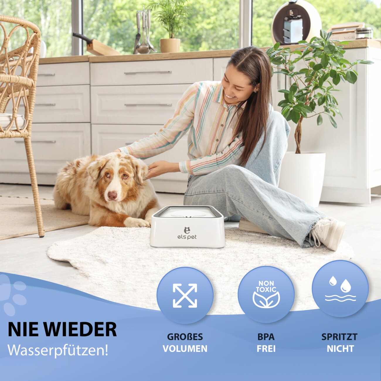 Petsation Anti-Schlabber Napf