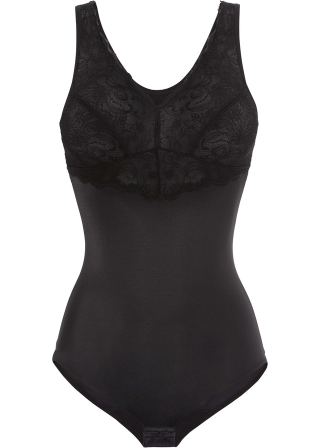 bonprix Shaping-Body mit formendem Material am Bauch, mit weichem Baumwollzwickel
