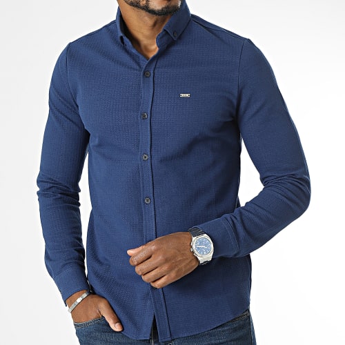 Chemise Manches Longues Bleu Roi