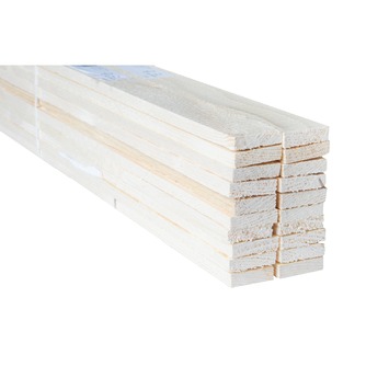 Voordeelpak ruw vuren 10x38 mm 270 cm 20 stuks