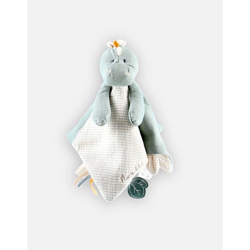 Stegi doudou dino mousseline bio - NOUKIE 'S