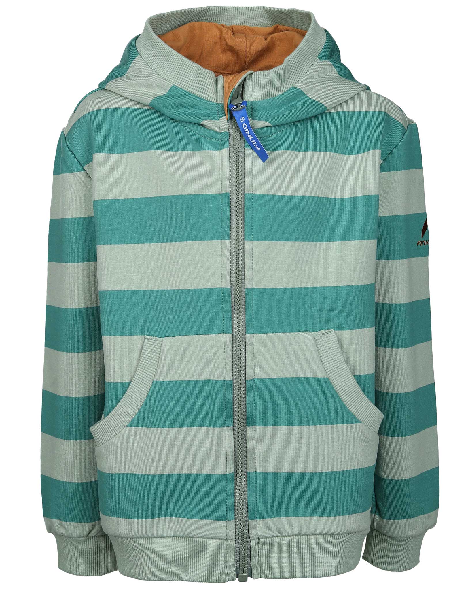 Kapuzen-Sweatjacke LAIVA in jungle/green bay