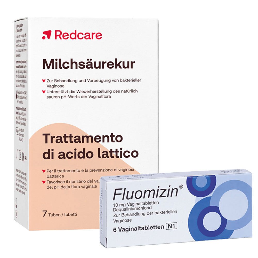 Fluomizin® 10mg + Redcare Milchsäurekur