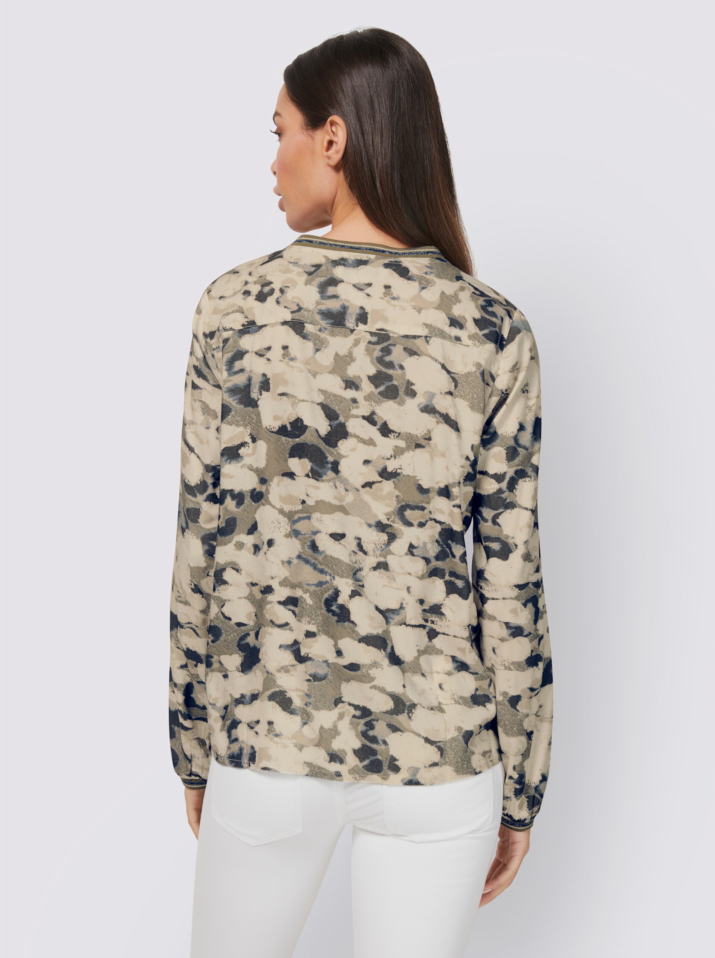 Druckbluse