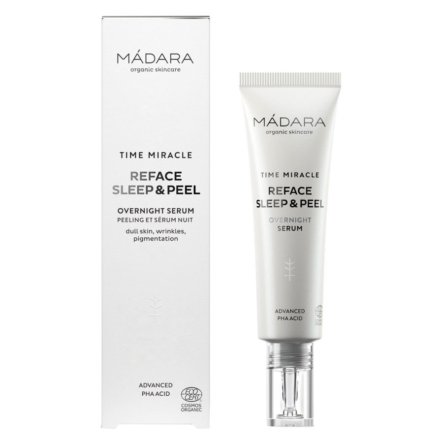 Mádara Time Miracle Reface Sleep & Peel Overnight Serum 30ml