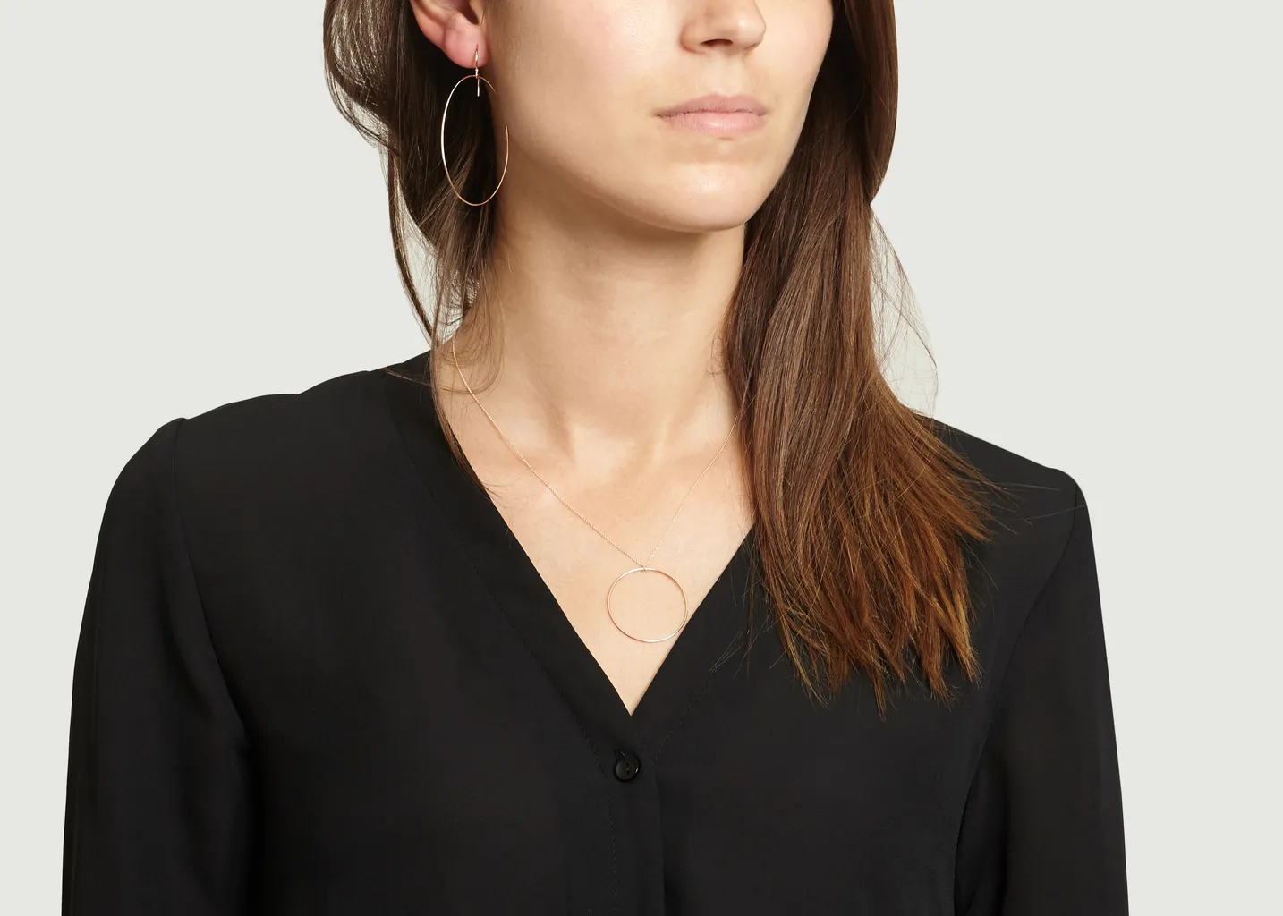 Boucles d'Oreilles Ellipse Ginette NY