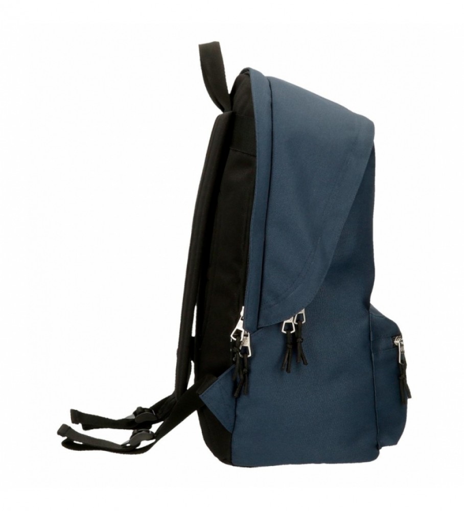 Mochila Pepe Jeans 6332426 azul marinho - 31x44x17,5cm